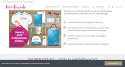 Desktop Screenshot of manobrando.de
