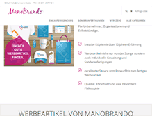 Tablet Screenshot of manobrando.de